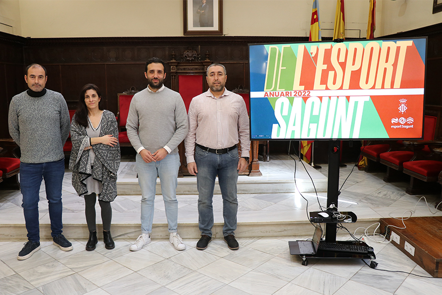 L'Ajuntament de Sagunt presenta l'Anuari de l'Esport 2022