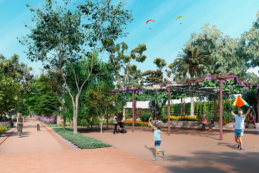 Tres empreses es postulen com a candidates a executar les obres de la primera fase d'adequació dels jardins de la Gerència per a la seua obertura a l'ús públic com a parc