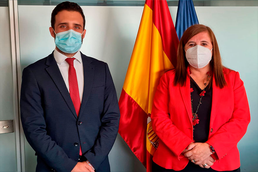 L'alcalde de Sagunt es reunix amb la secretària general d'Innovació per a dialogar sobre la integració de la ciutat en la RedInnpulso