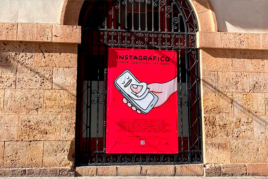 L'exposició urbana ‘Instagráfico’ estarà a Sagunt des de demà fins al 24 de gener