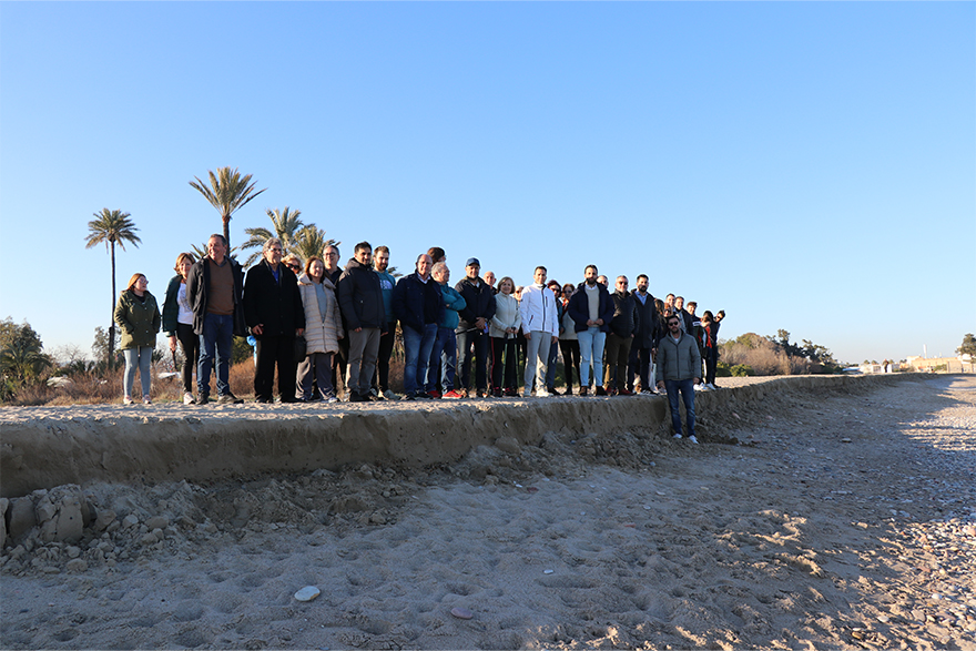 La Comissió Especial de Platges s'ha reunit per a tractar els efectes del temporal i la situació de les platges del nord