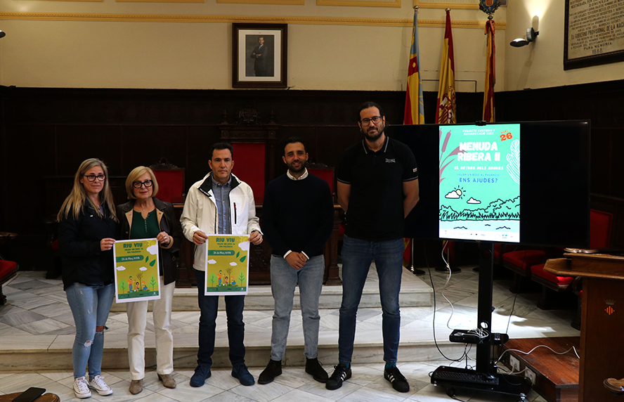 Les delegacions de Joventut i Infància i Medi Ambient convoquen una jornada lúdica de reforestació de la ribera del riu Palància