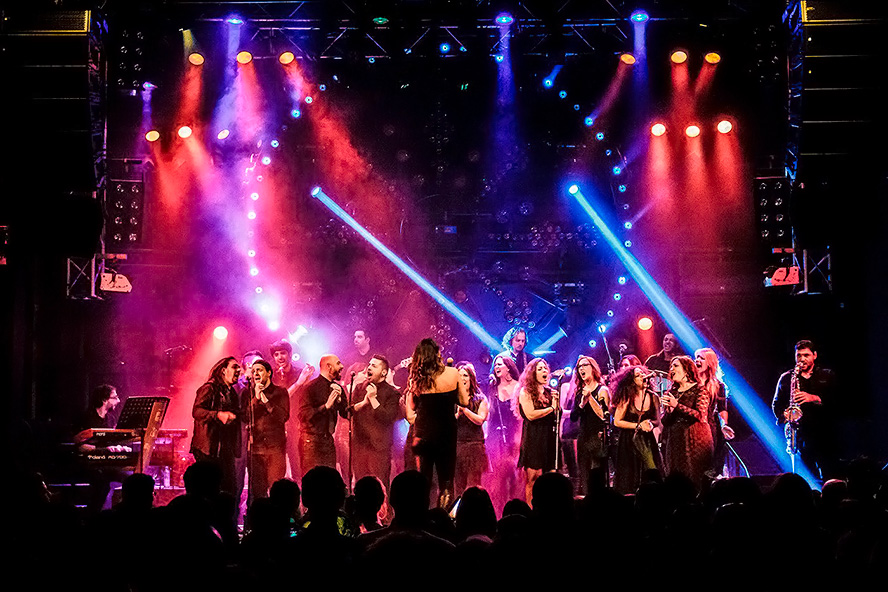 Concierto de góspel, 'soul' y rock en el Centro Cultural Mario Monreal