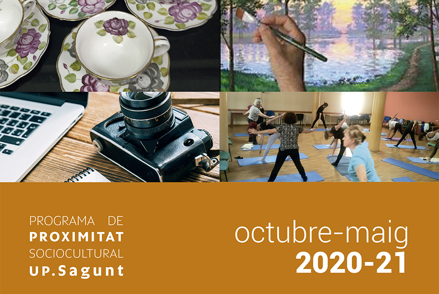 La Universitat Popular obri el termini d'inscripció per al Programa de proximitat 2020-2021