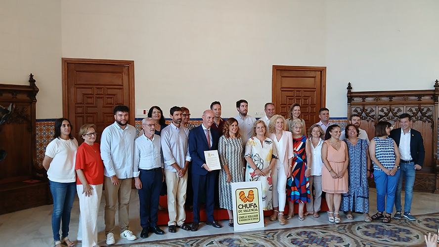 El camp saguntí s'adherix a l'acord de Vera, que representa la DOP 'Xufa de València'