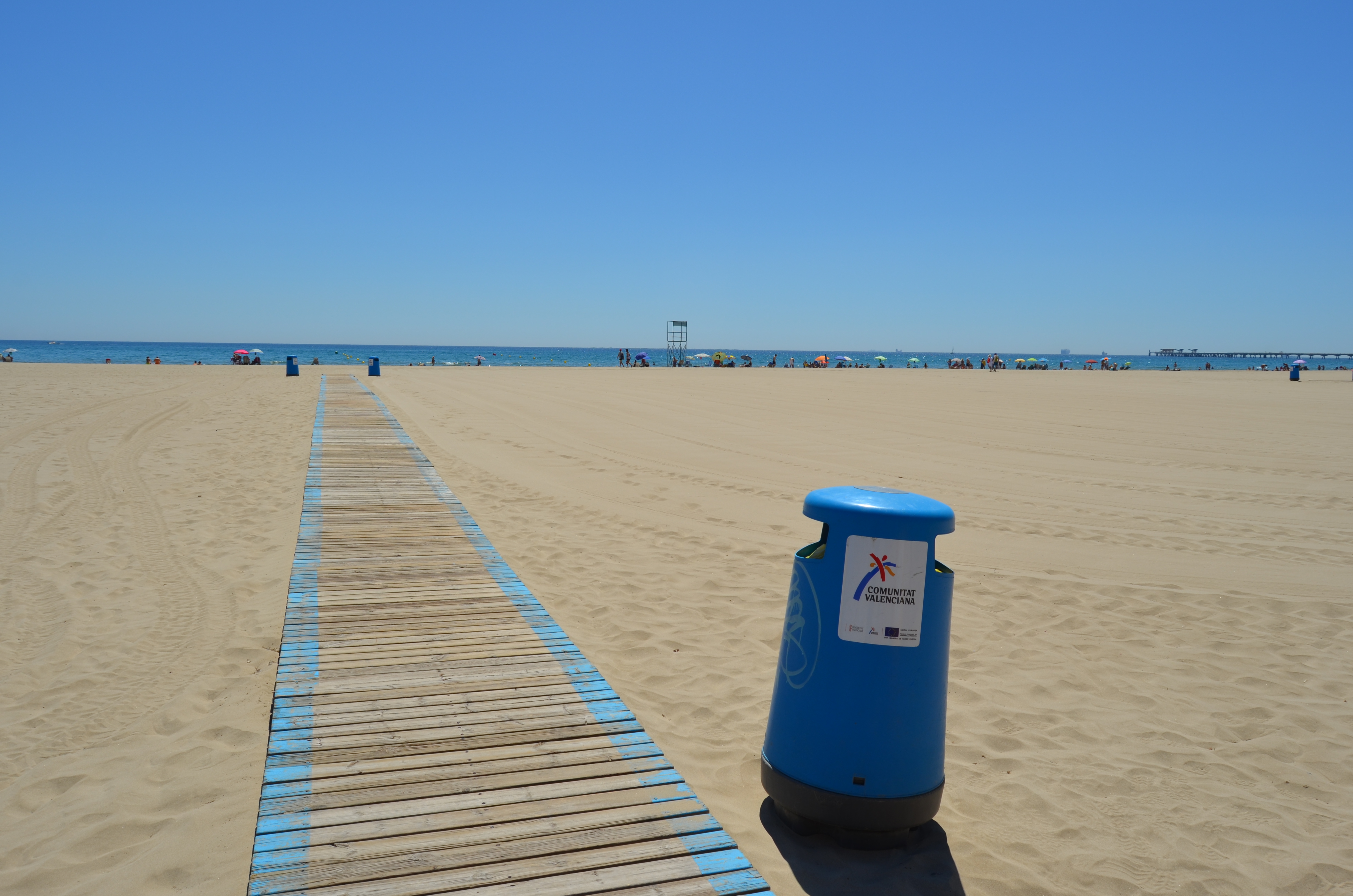 Les platges de Sagunt romandran tancades durant la Nit de Sant Joan