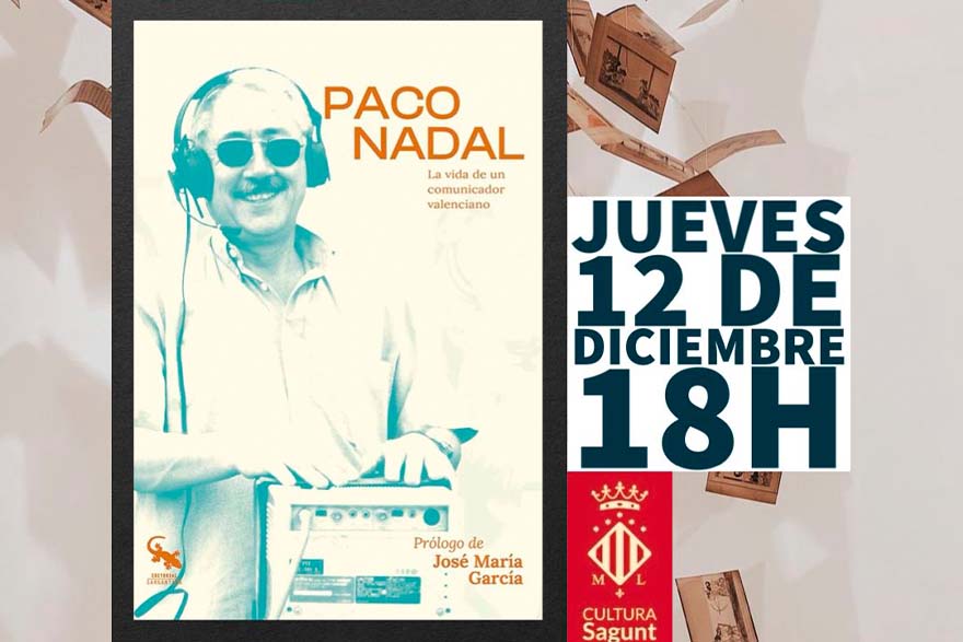 El periodista valenciano Paco Nadal presenta su libro autobiográfico en el Centro Cívico