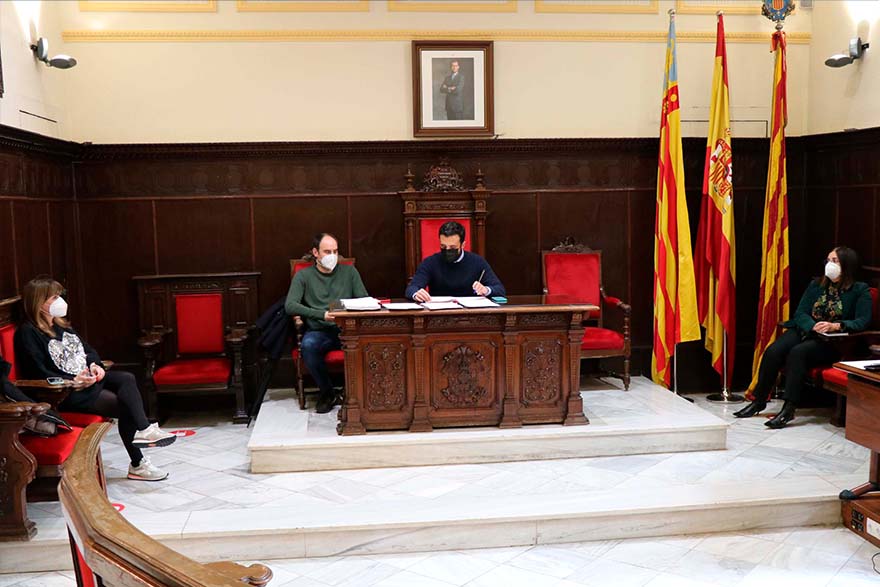 El Consell Econòmic i Social es va reunir en el Consistori per a abordar aspectes relacionats amb els pressupostos municipals de 2022