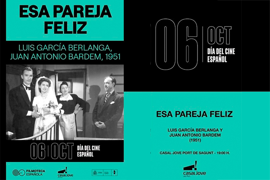 El Dia del Cinema Espanyol se celebra amb la projecció de 'Esa pareja feliz' (1951) 