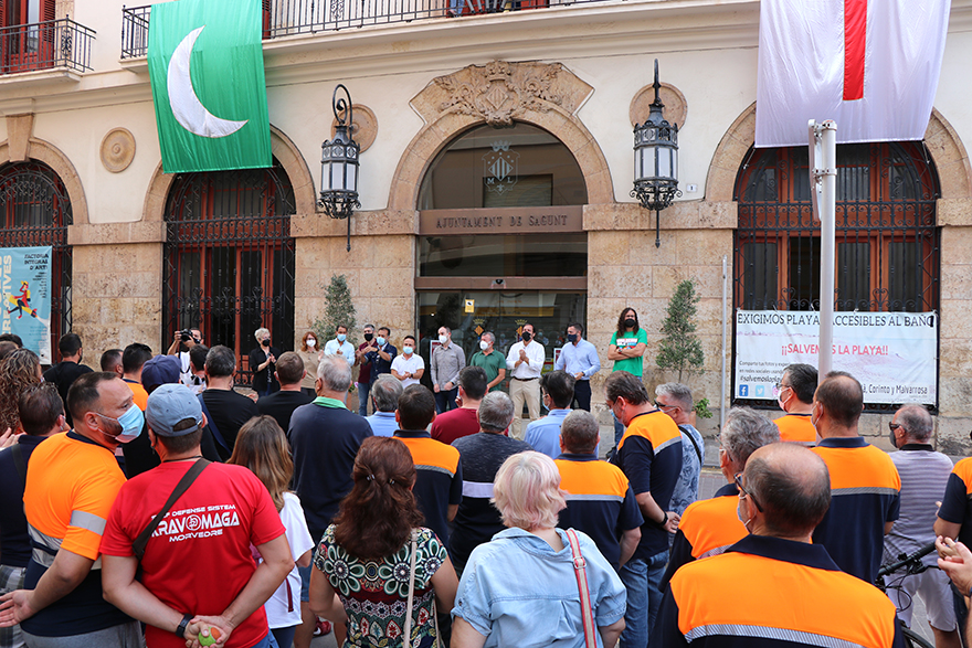 L'Ajuntament de Sagunt aprova per unanimitat una declaració institucional en suport de la planta de Pilkington i al personal de la seua secció de laminatge