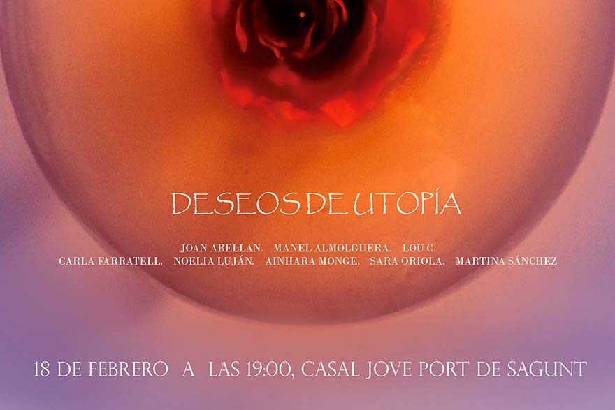 Ainhoa Monge i Noelia Luján presenten la seua performance 'Deseos de Utopía' en el Casal Jove