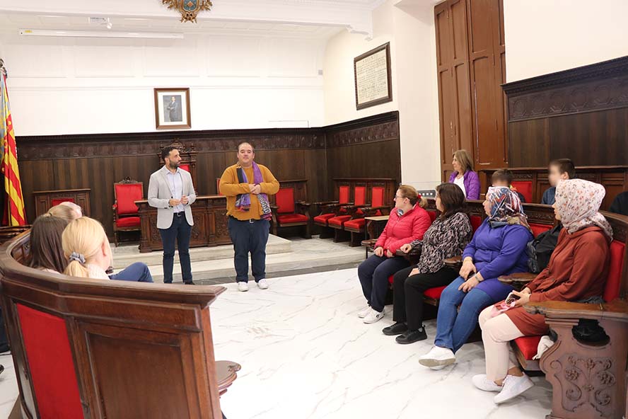 Alumnat de Polònia i Turquia visita Sagunt