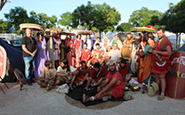 El grupo de recreación de Legiones de Escipión llega a Sagunto para recrear la Via Scipionis