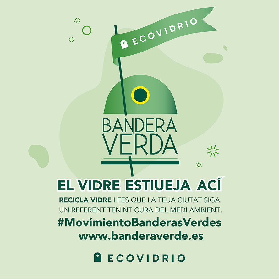 Sagunt competirà este estiu per a aconseguir la Bandera Verda de la Sostenibilitat d’Ecovidrio