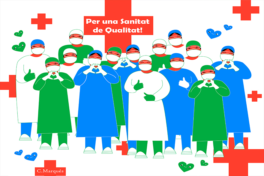 La Tira de Dones exposa ‘Sanitat Pública, un tresor a defendre’ a la Casa Municipal de Cultura