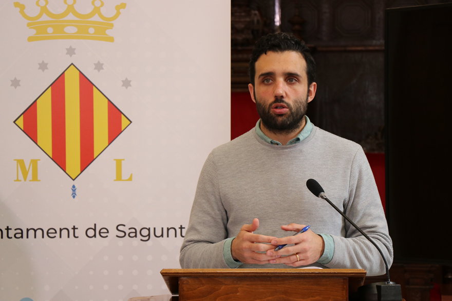 L’Ajuntament de Sagunt suspén totes les activitats municipals presencials considerades no essencials