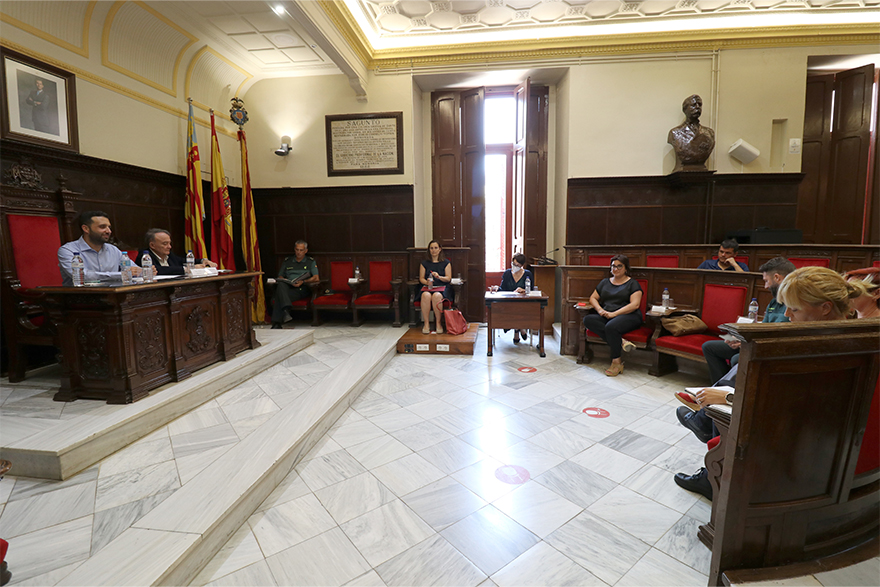 La Junta Local de Seguretat es reunix per a coordinar el dispositiu de les Festes Patronals
