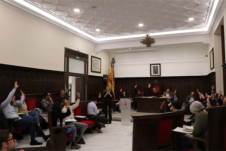 El Ple de la Corporació Municipal aprova una moció per al manteniment dels barrancs i rius del terme municipal