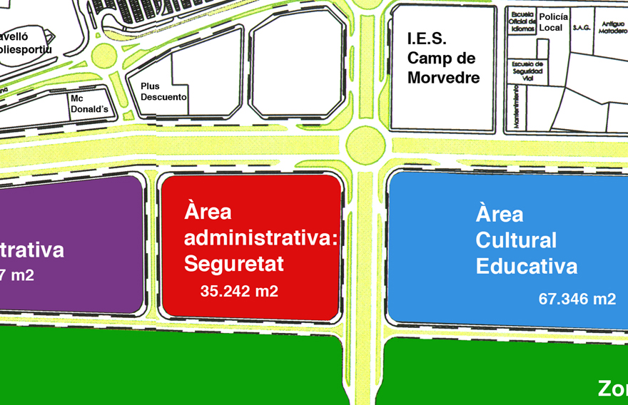 La Conselleria d'Hisenda i Model Econòmic accepta la cessió gratuïta per part de l'Ajuntament de Sagunt del terreny on se situarà el nou palau de justícia