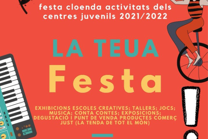 Joventut celebrarà este dissabte la clausura de les activitats dels centres juvenils del curs 21/22