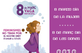 El Pleno aprueba una moción de apoyo a la huelga feminista de 24 horas del próximo 8 de Marzo, Día Internacional de la Mujer