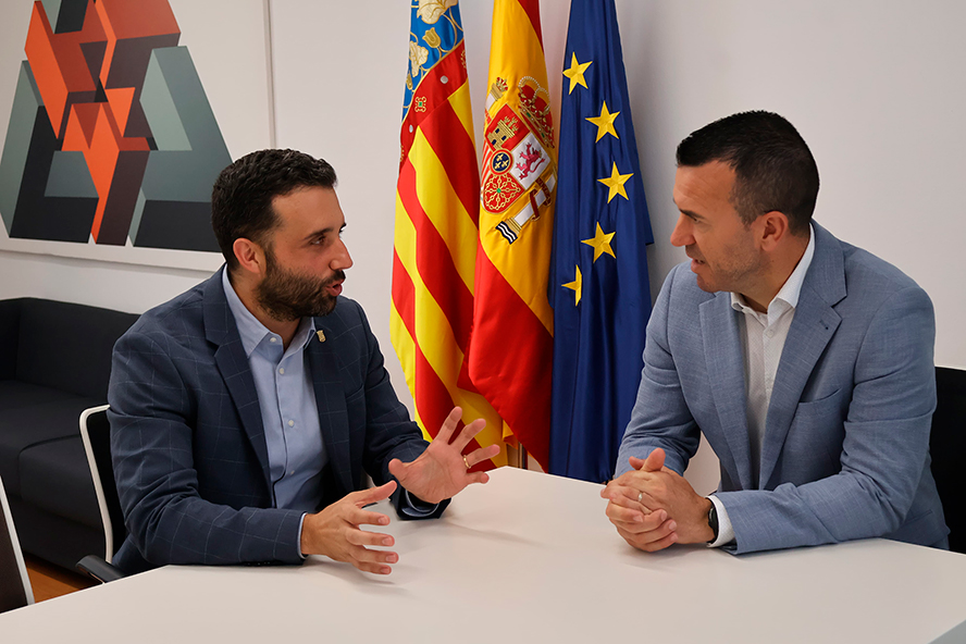 Sagunt demana a la Diputació de València avançar en el finançament de les obres de la Gerència