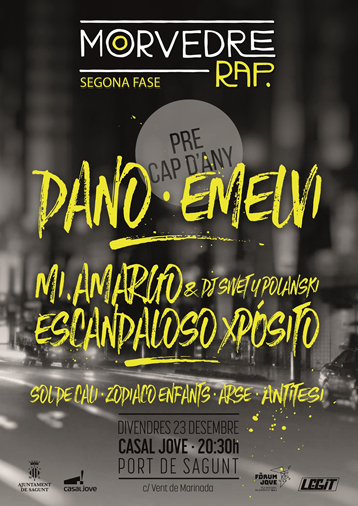 Colofón final del Morvedre Rap