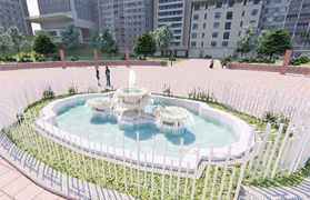 Aigües de Sagunt inicia las obras de rehabilitación de la fuente del Antiguo Sanatorio