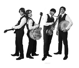 El grup The Blisters Tribut a The Beatles actua en el Casino de la Gerència de Port de Sagunt