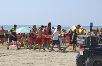 El simulacre de salvament de platges en Port de Sagunt s'ha realitzat amb èxit