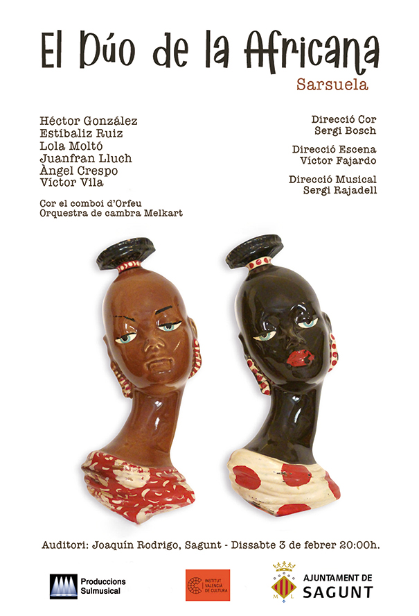 La zarzuela "El dúo de La Africana", una cita musical de Sul Producciones