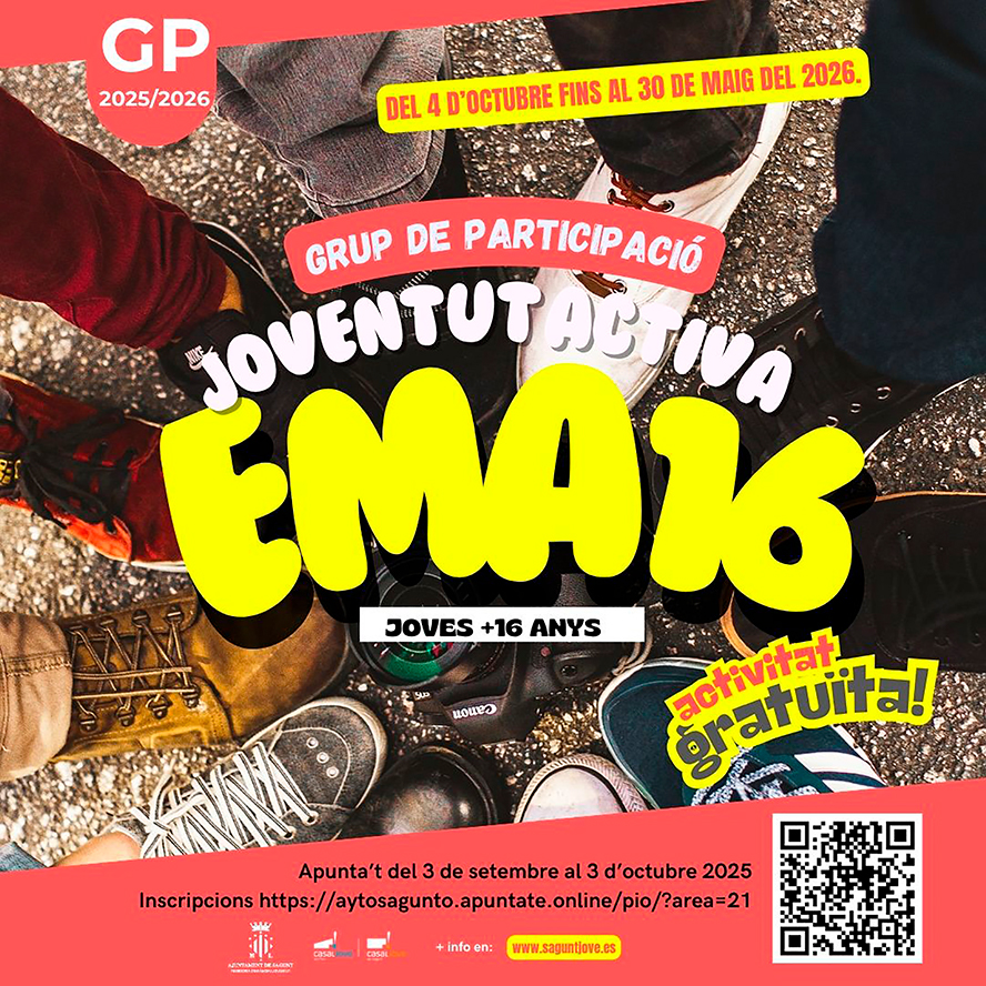 El 3 de septiembre se abre el plazo de inscripción para las escuelas jóvenes para la ciudadanía