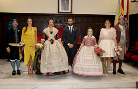 Sandra Ordiñaga y Aitana González ya han sido proclamadas como Falleras Mayores de Sagunto 2020