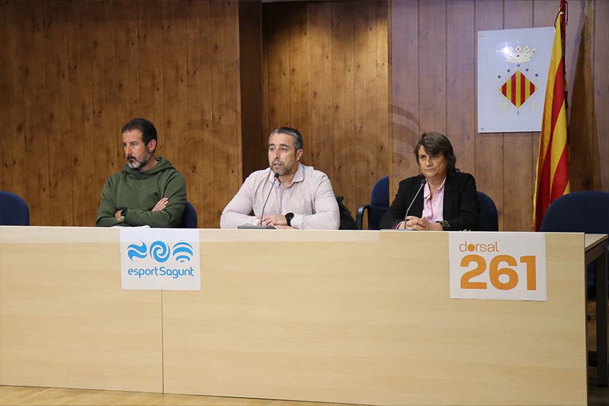 L'Ajuntament de Sagunt presenta el programa de promoció i sensibilització dels valors igualitaris en l'esport, ‘Dorsal 261’
