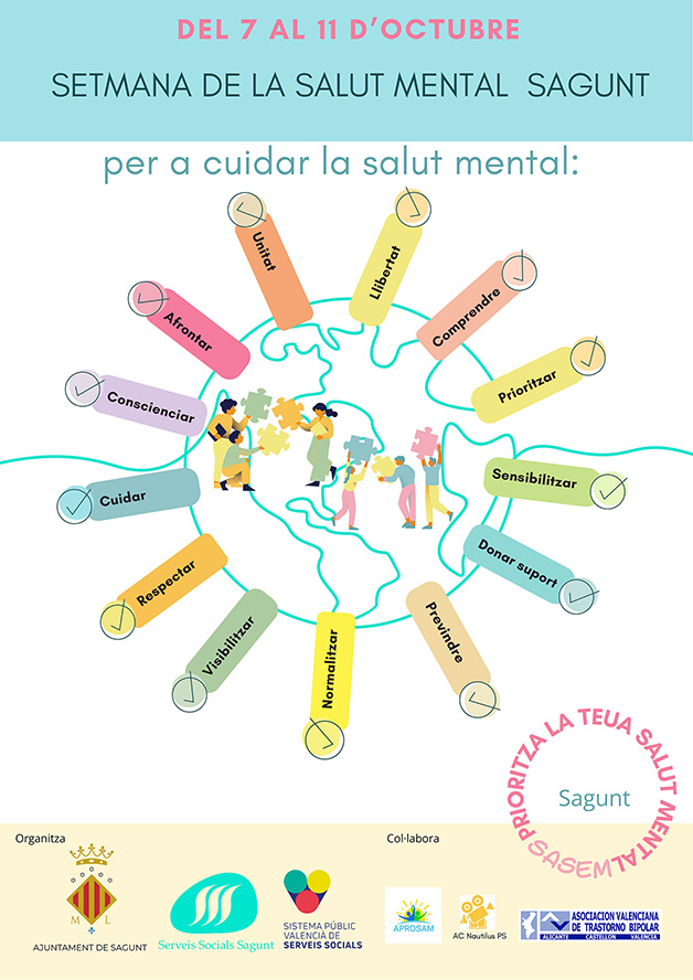 La regidoria de Serveis Socials celebra el Dia Mundial de la Salut Mental amb activitats per a conscienciar la societat
