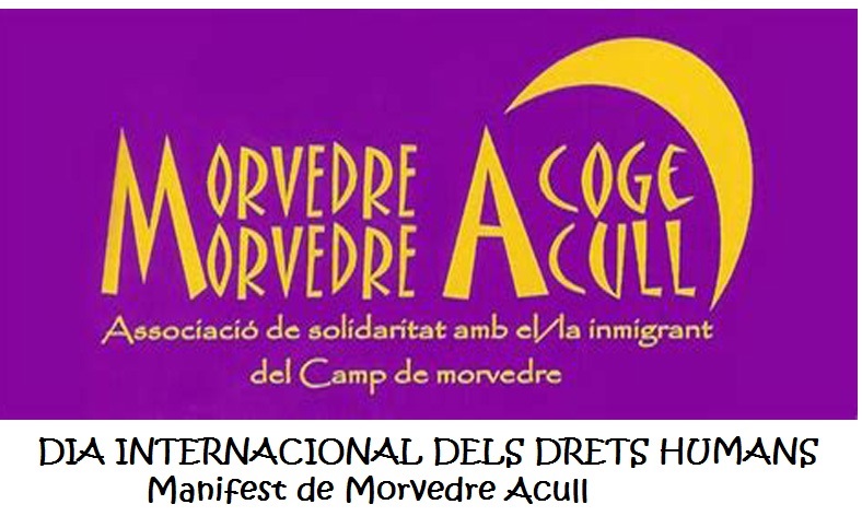 Morvedre Acull publica un manifest per a commemorar el Dia Internacional dels Drets Humans