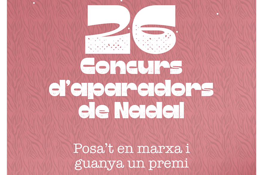 El departament de Comerç convida a participar al comerç local en el XXVI Concurs d'Aparadorisme