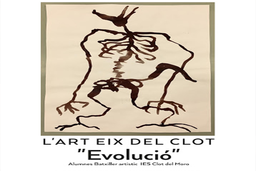 L'exposició L’Art eix del Clot. Evolució revela el talent de futurs artistes