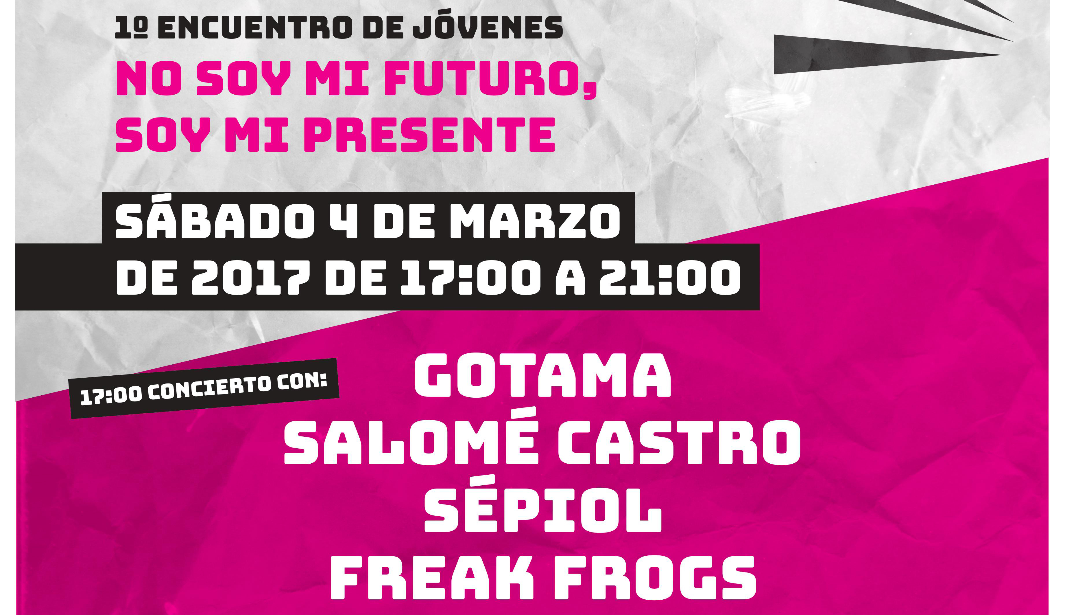 Llega a la localidad el 1er Encuentro de Jóvenes "No soy mi futuro, soy mi presente"