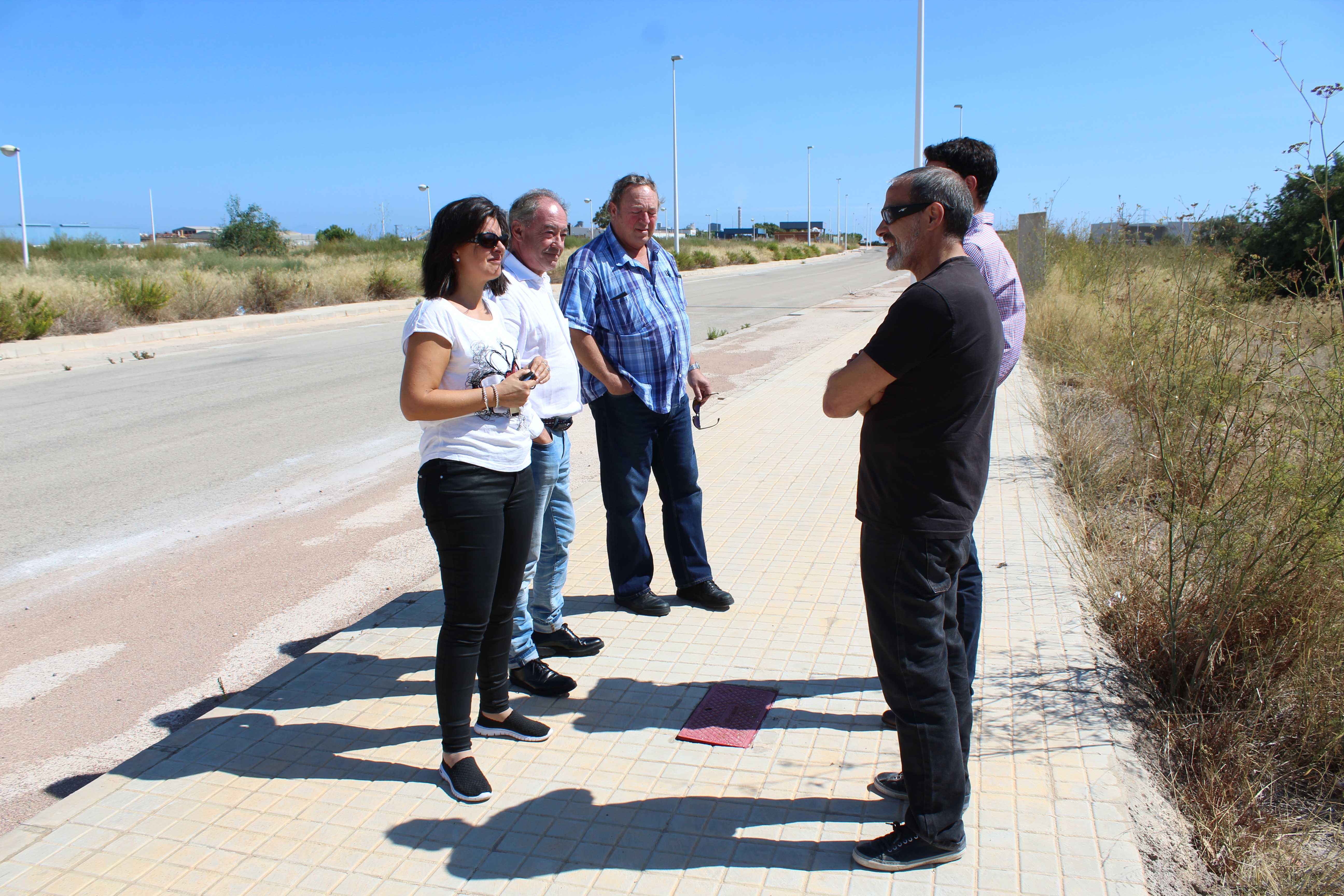 La delegada de Reindustrialización confirma la instalación de Erkosteel en el polígono Camí la Mar