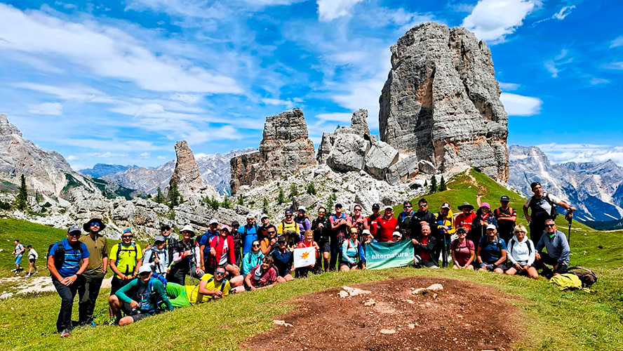 Alternatura clausura la temporada con una expedición a los Dolomitas