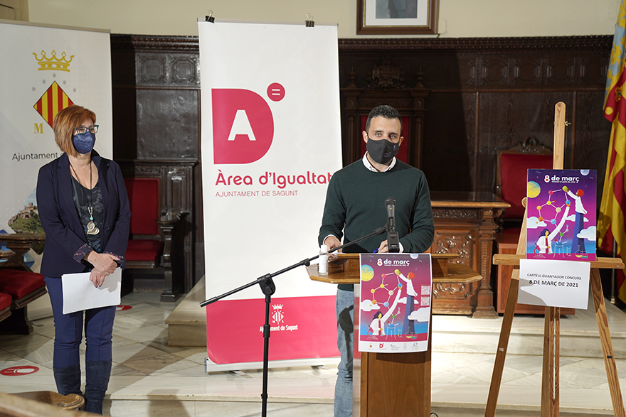 Sagunt presenta la programació del 8 de Març