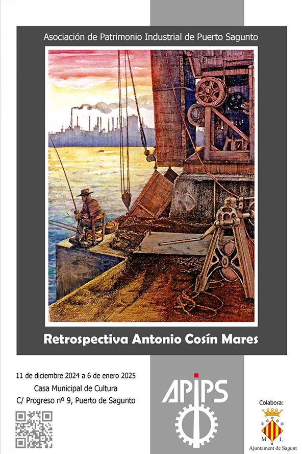 L'exposició 'Retrospectiva Antonio Cosín' ja es pot visitar a la Casa Municipal de Cultura