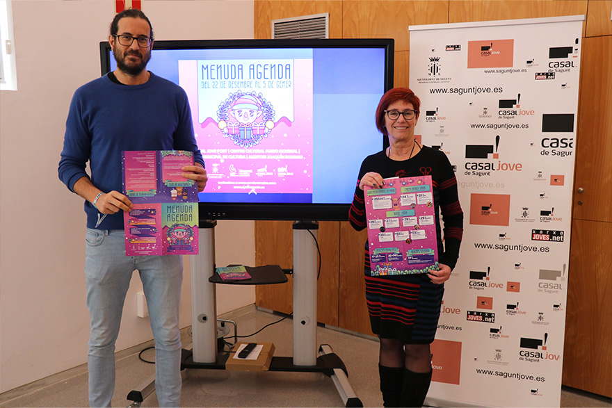 Les regidories de Joventut i Infància i Cultura presenten la programació infantil Menuda Agenda Nadal