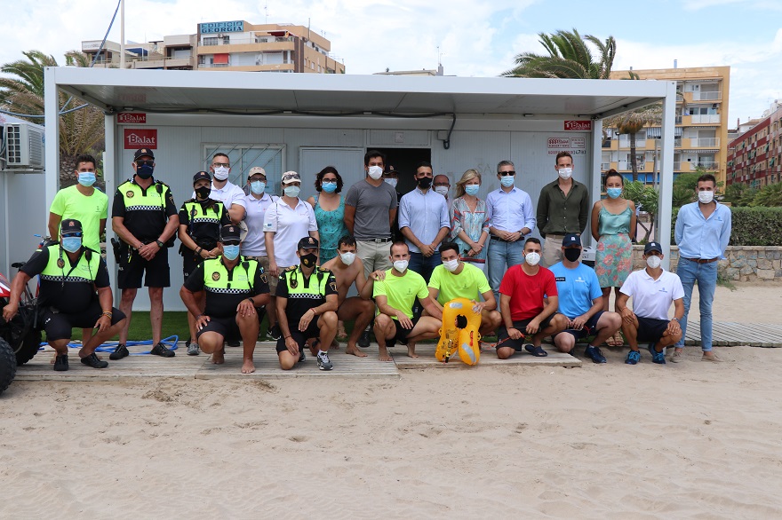 Sagunt acull la presentació de la campanya de prevenció d'ofegaments ‘Platges segures’ de la Generalitat Valenciana