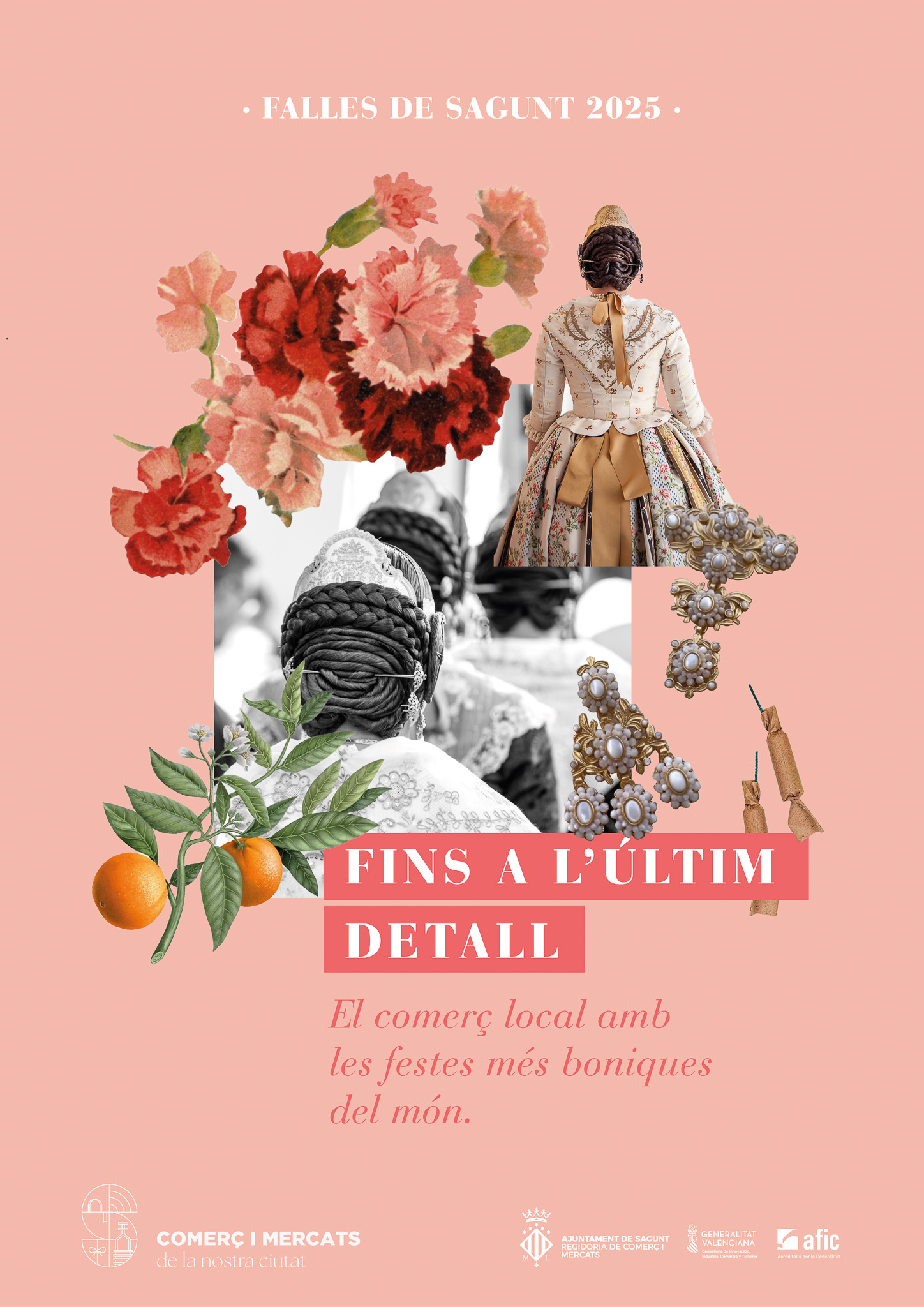 Comerç i Mercats de Sagunt llança dos campanyes especials per a Falles i el Dia del Pare