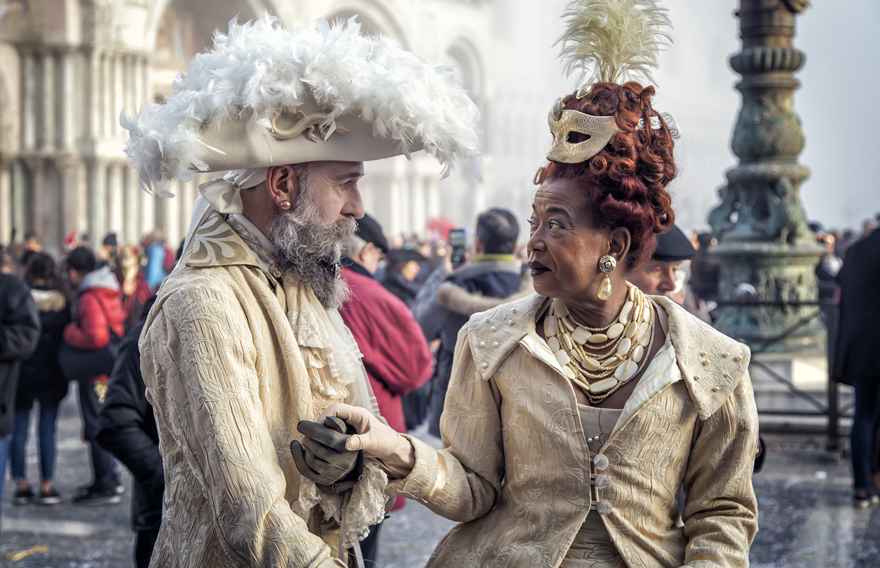 El fotògraf David Piqueras acosta el carnestoltes de Venècia al Mario Monreal