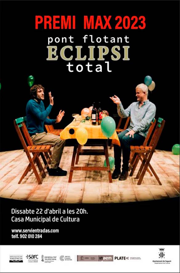 L'obra guardonada pels Premis MAX a Millor autoria teatral arriba al Port de Sagunt este dissabte