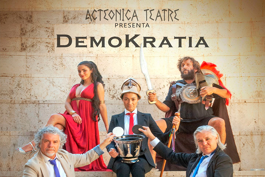 El Teatre Romà es trasllada a la Grècia clàssica amb DemoKratia, d’Acteonica Teatre, este dilluns i dimarts