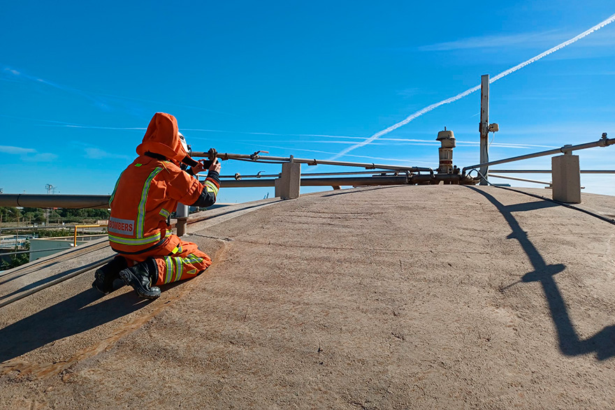 Incident controlat en la Depuradora de Sagunt